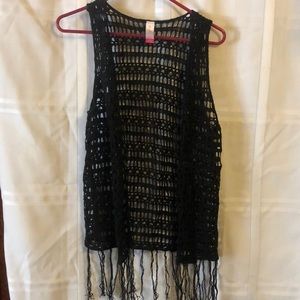 Crochet vest